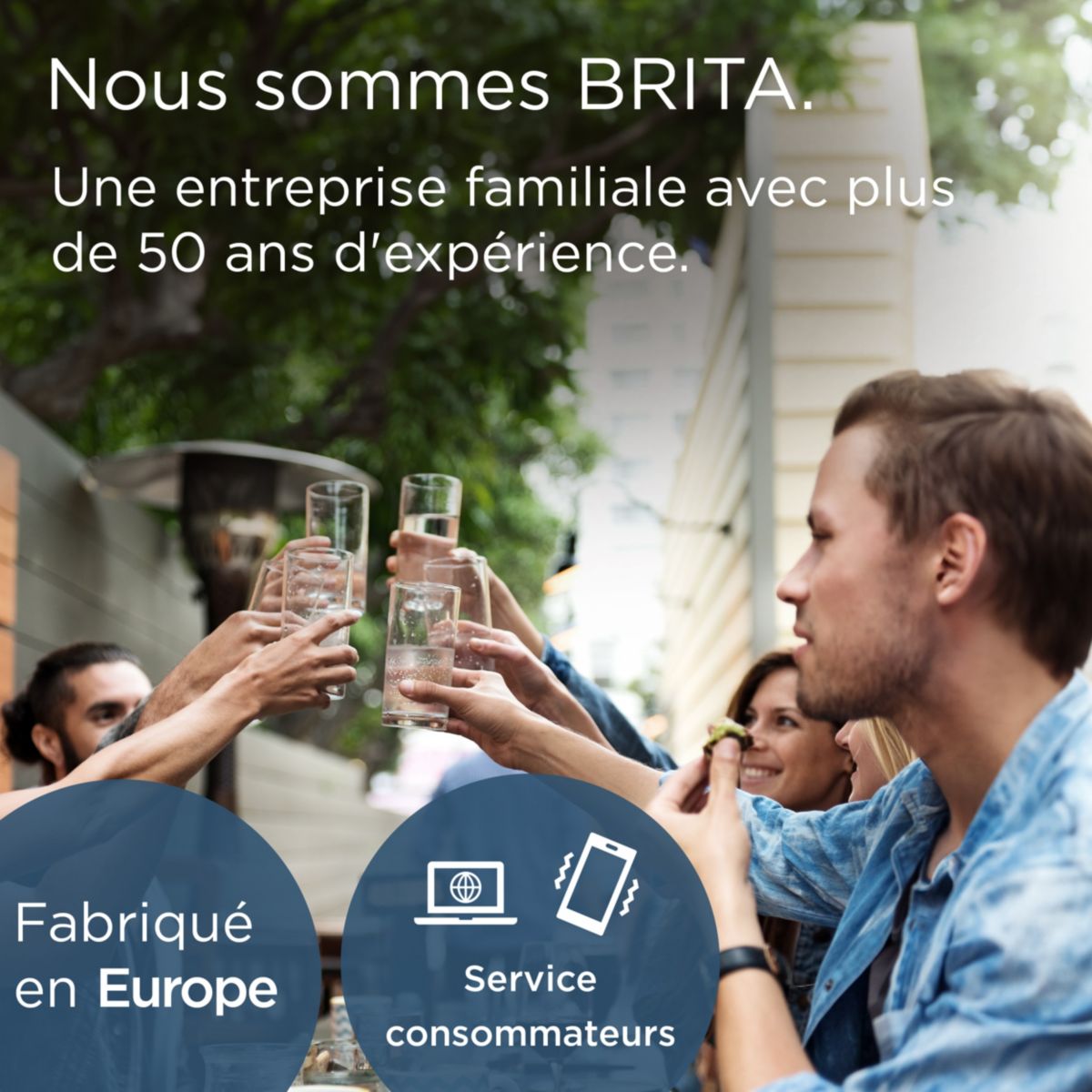 Carafe filtrante marella blanc blanc, BRITA