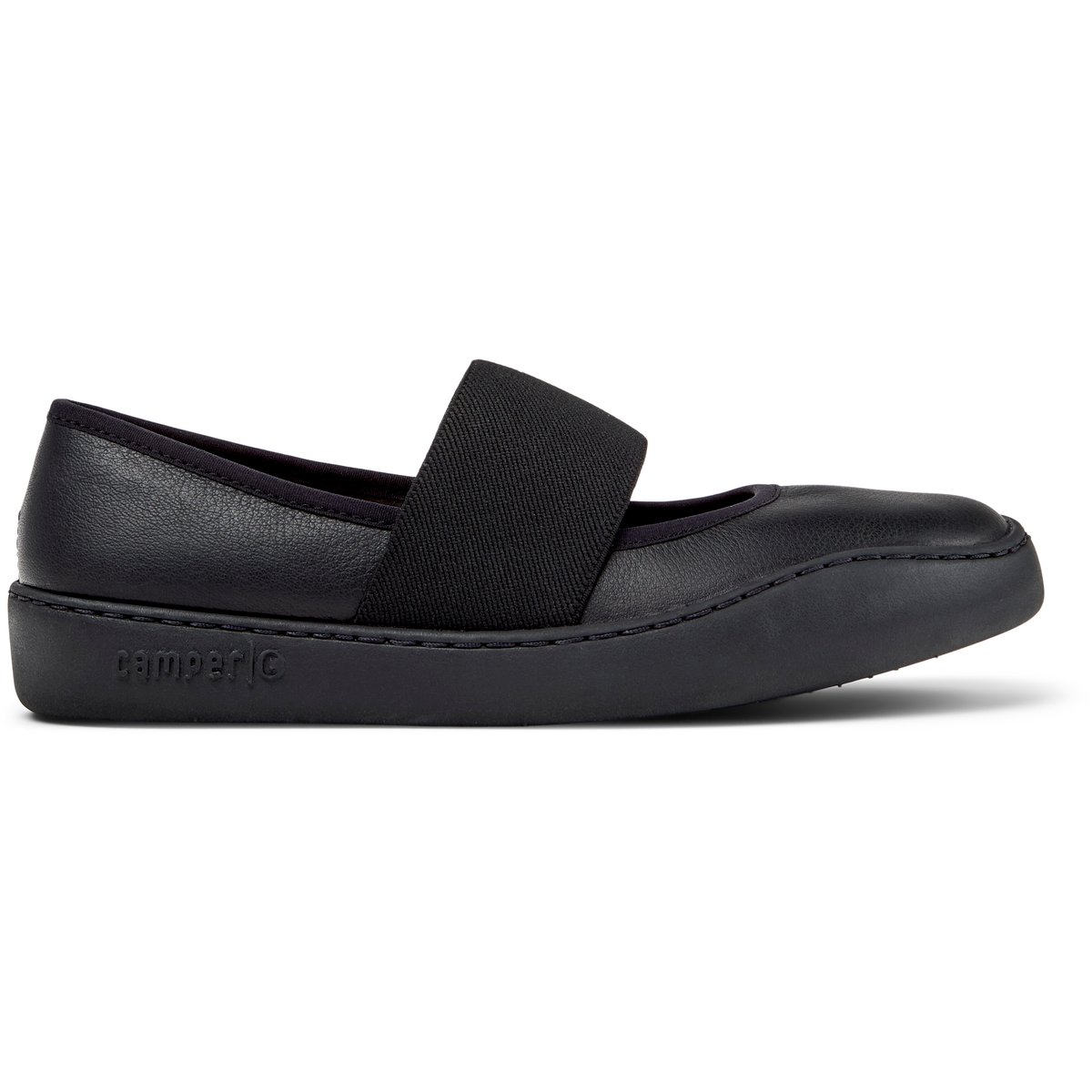 Ballerines Cuir PEU TOURING noir, CAMPER