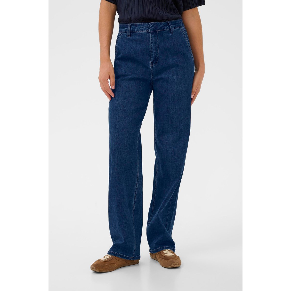 Jeans bleu oakland mid blue denim, CREAM