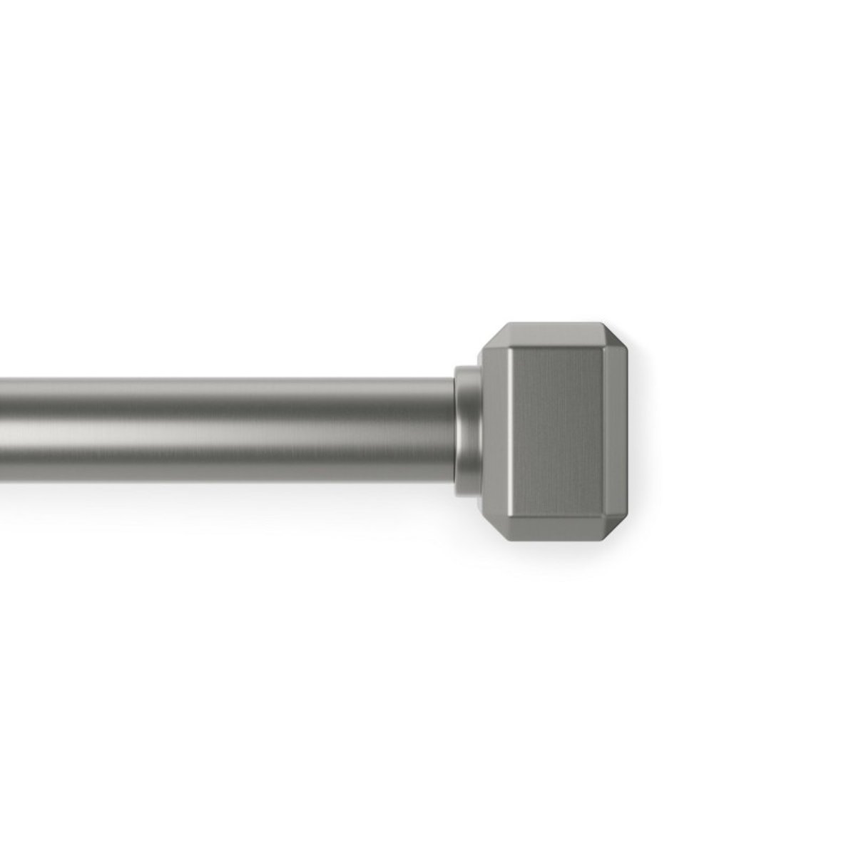 Tringle à rideaux sans perçage Geo Pinpoint argent, UMBRA