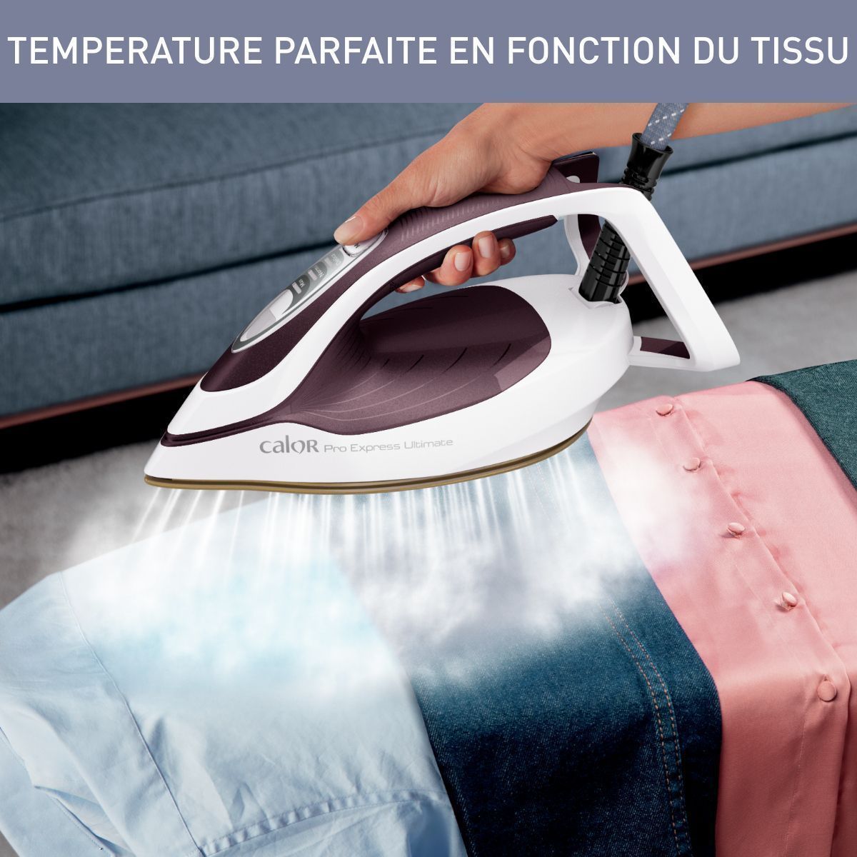 Centrale vapeur GV9721C0 Pro Express Ultimate 2 bordeaux, CALOR