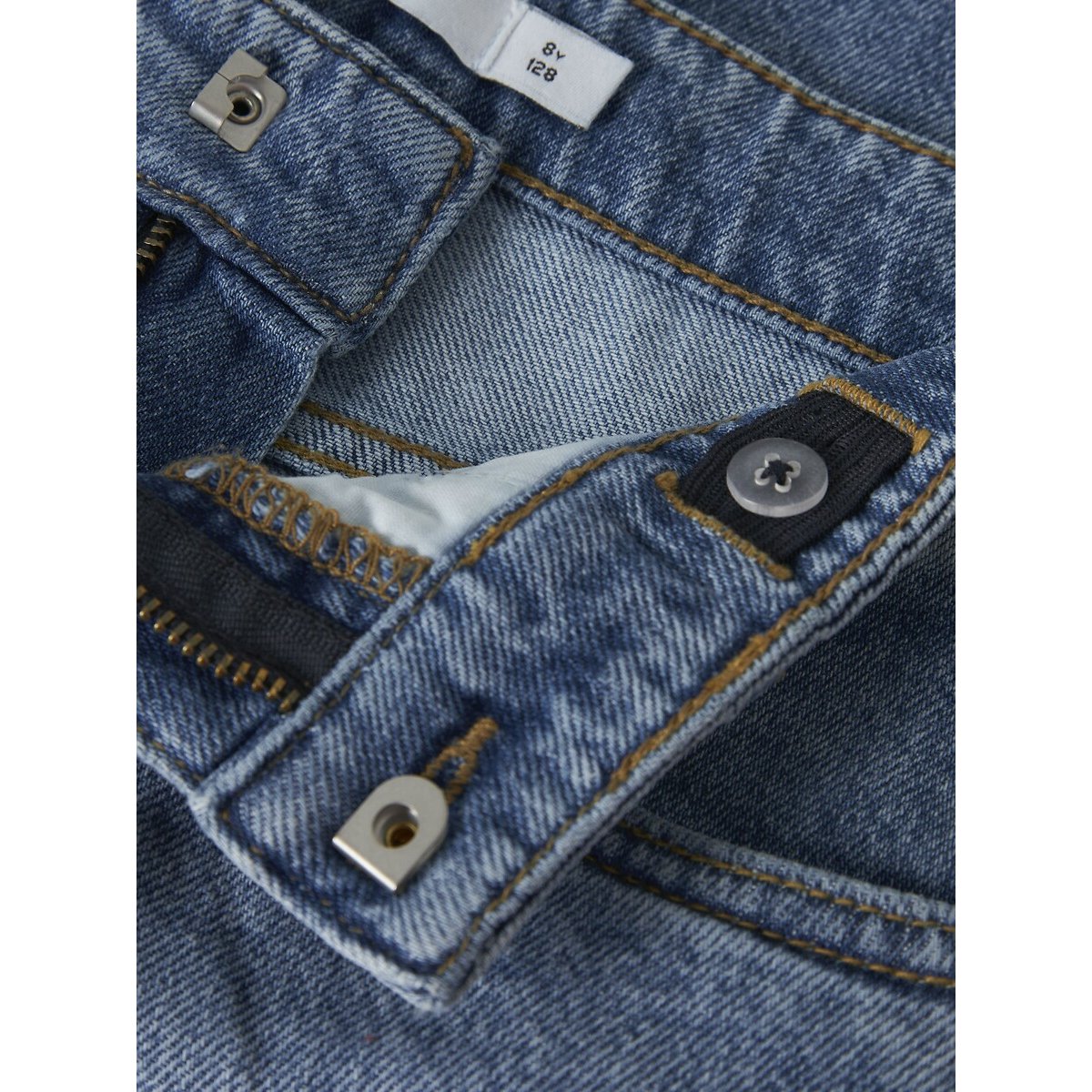 Short droit bleu denim, NAME IT