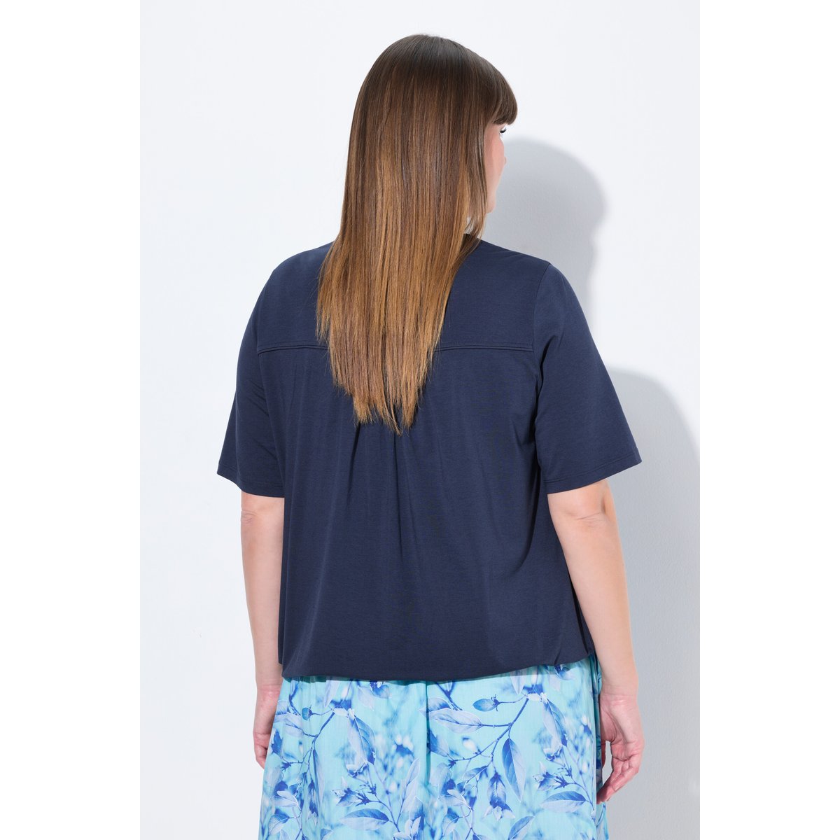 T-shirt marine, ULLA POPKEN