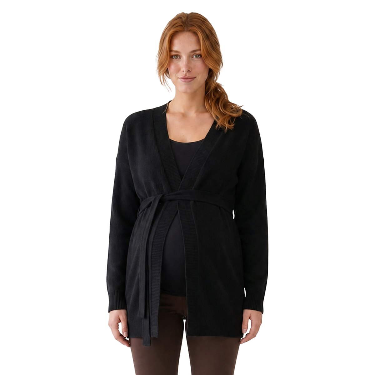 Gilet de grossesse et allaitement noir, VERTBAUDET
