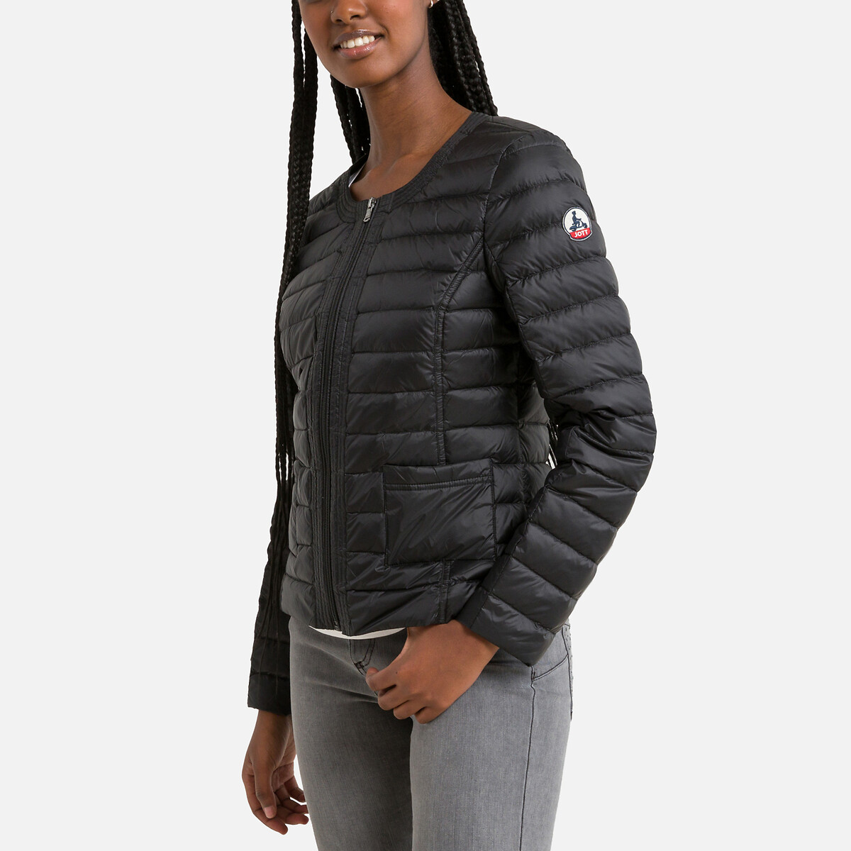Douda Quilted Padded Jacket black, JOTT
