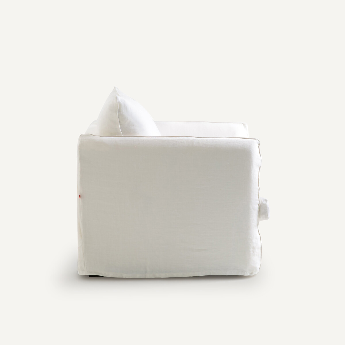 Fauteuil lin froissé, Neo Chiquito blanc, AM.PM