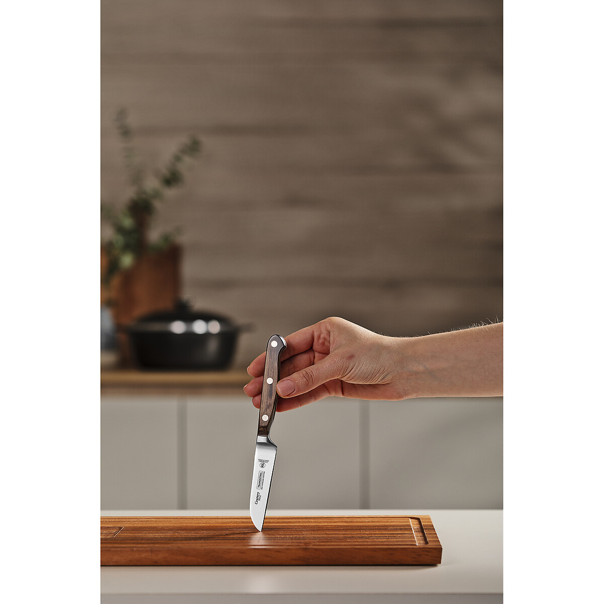Faca para Legumes e Frutas Century Wood 3", Tramontina madeira, TRAMONTINA
