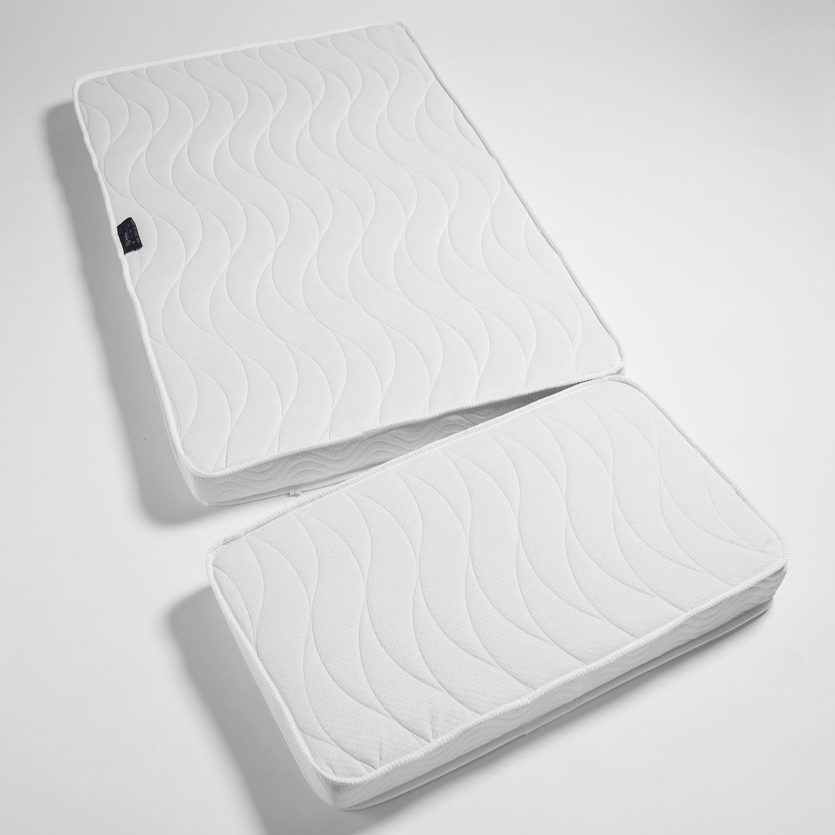 Matelas évolutif 90x140 à 90x200cm blanc, LES MATELAS DE MORPHEE