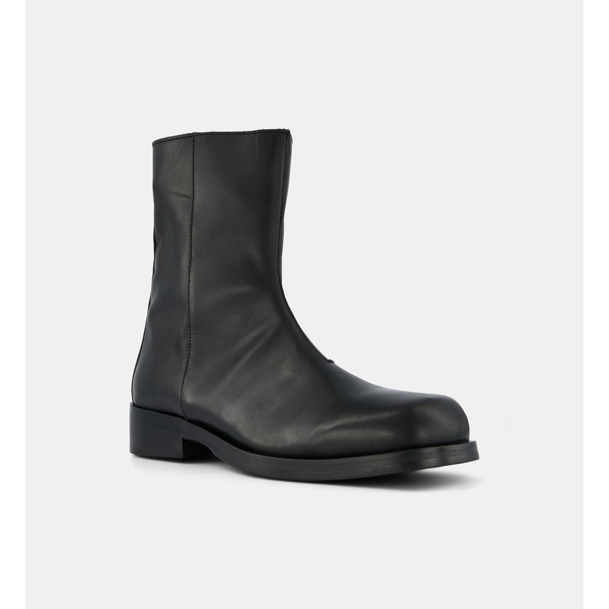 Bottines orace cuir noir, COMPTOIR GL