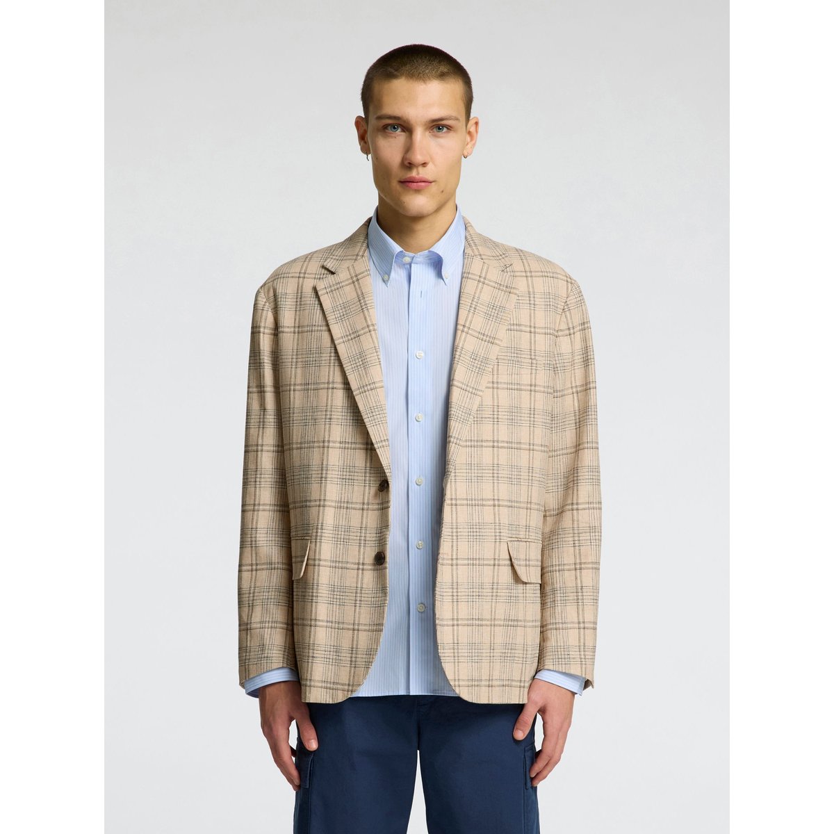 Blazer À Simple Boutonnage sand, SELECTED