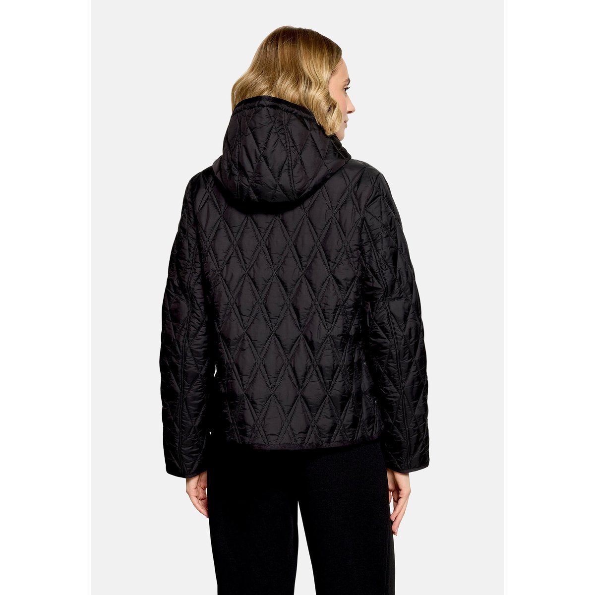 Veste outdoor à capuche amovible noir, BETTY BARCLAY
