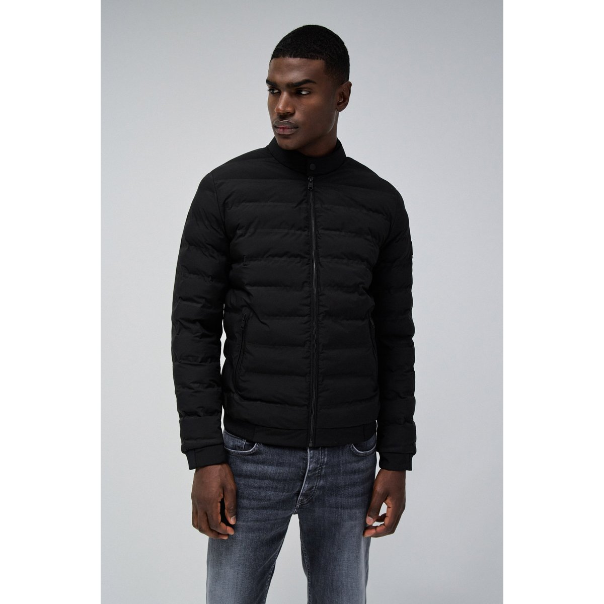 VESTES PUFFER AVEC POCHES noir, SALSA JEANS