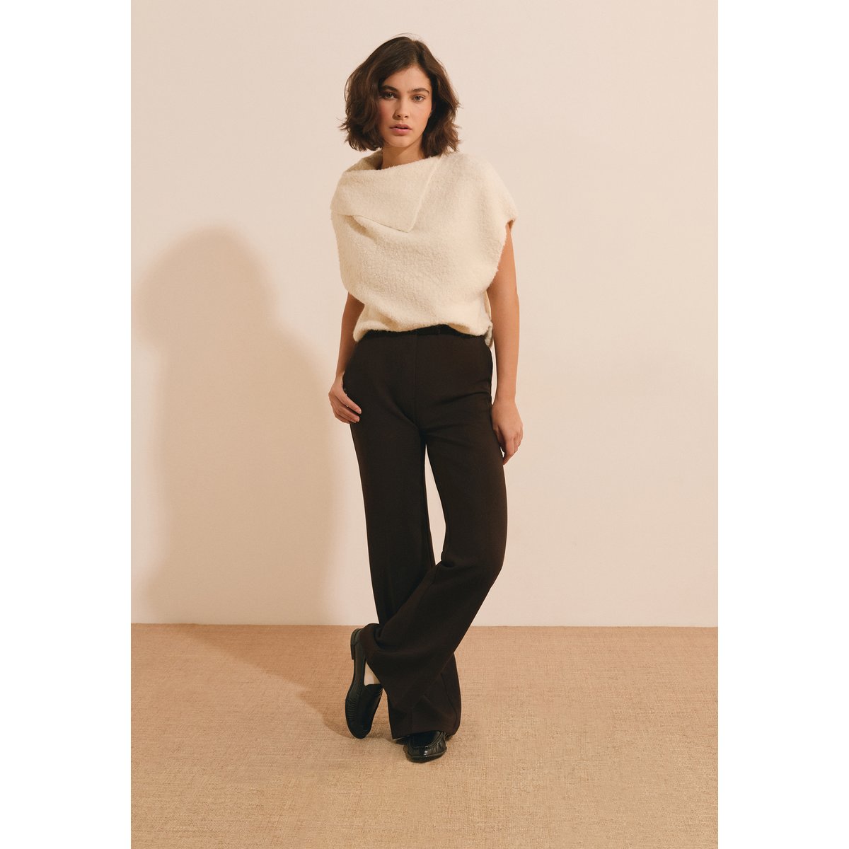 ETAM PULL SAIA - PULL SM ecru, ETAM
