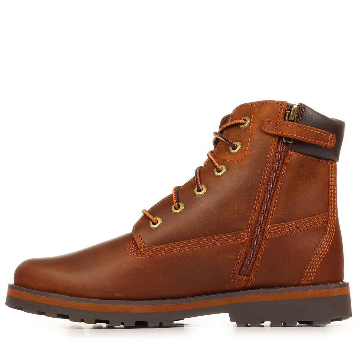 Boots COURMA KID MID LACE BOOT medium brown, TIMBERLAND