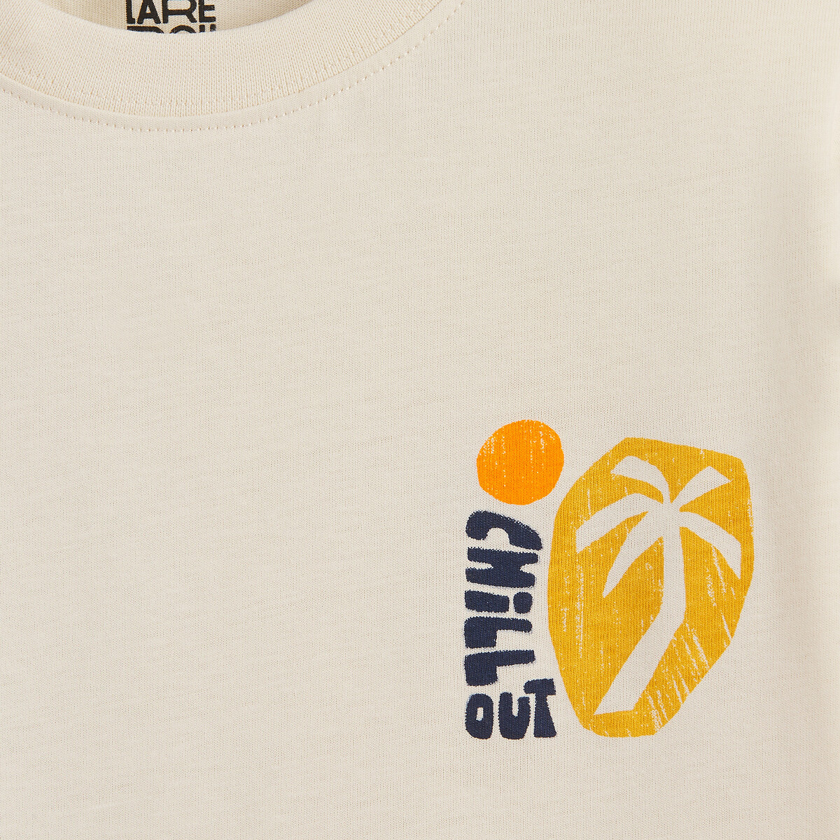 Lot de 5 t-shirts manches courtes multicolore, LA REDOUTE COLLECTIONS