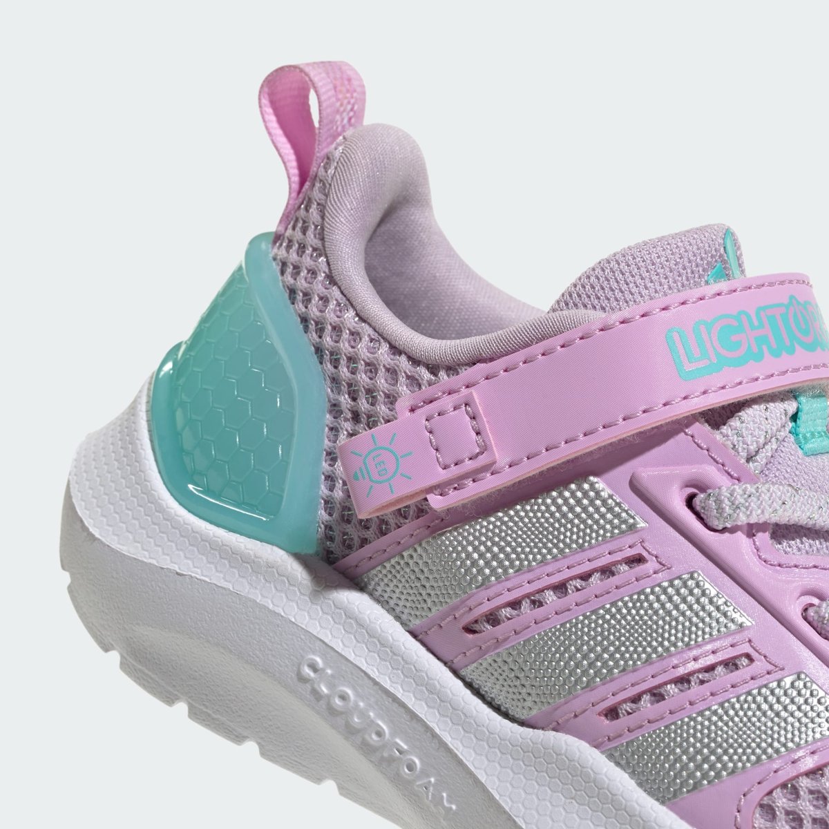 Chaussure Lightorama Runner Bébés Chaussure Lightorama Runner Bébés ice lavender / silver metallic / flash aqua, ADIDAS SPORTSWEAR