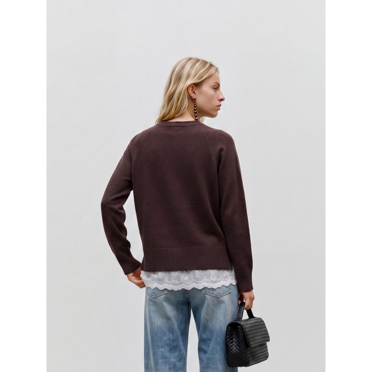 Pull En Maille chocolate torte, VERO MODA