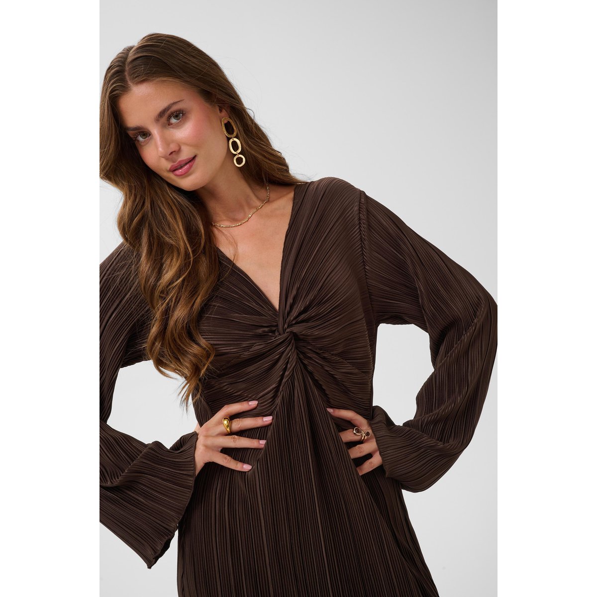 Robe marron java, CREAM