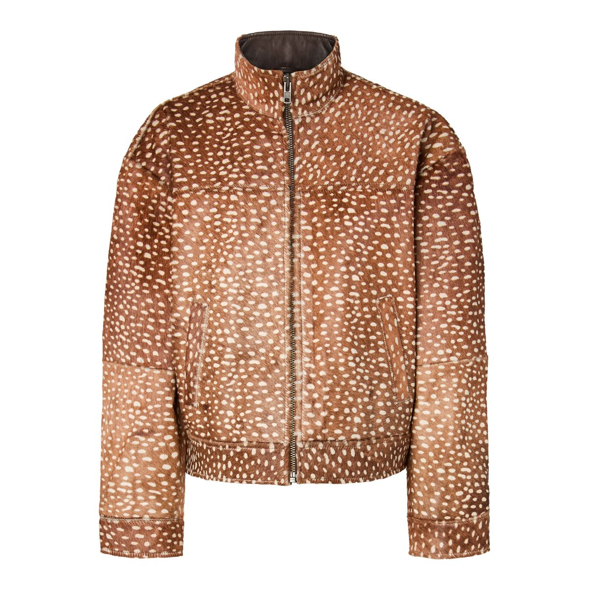 Veste En Cuir marron - nuthatch1, PIECES