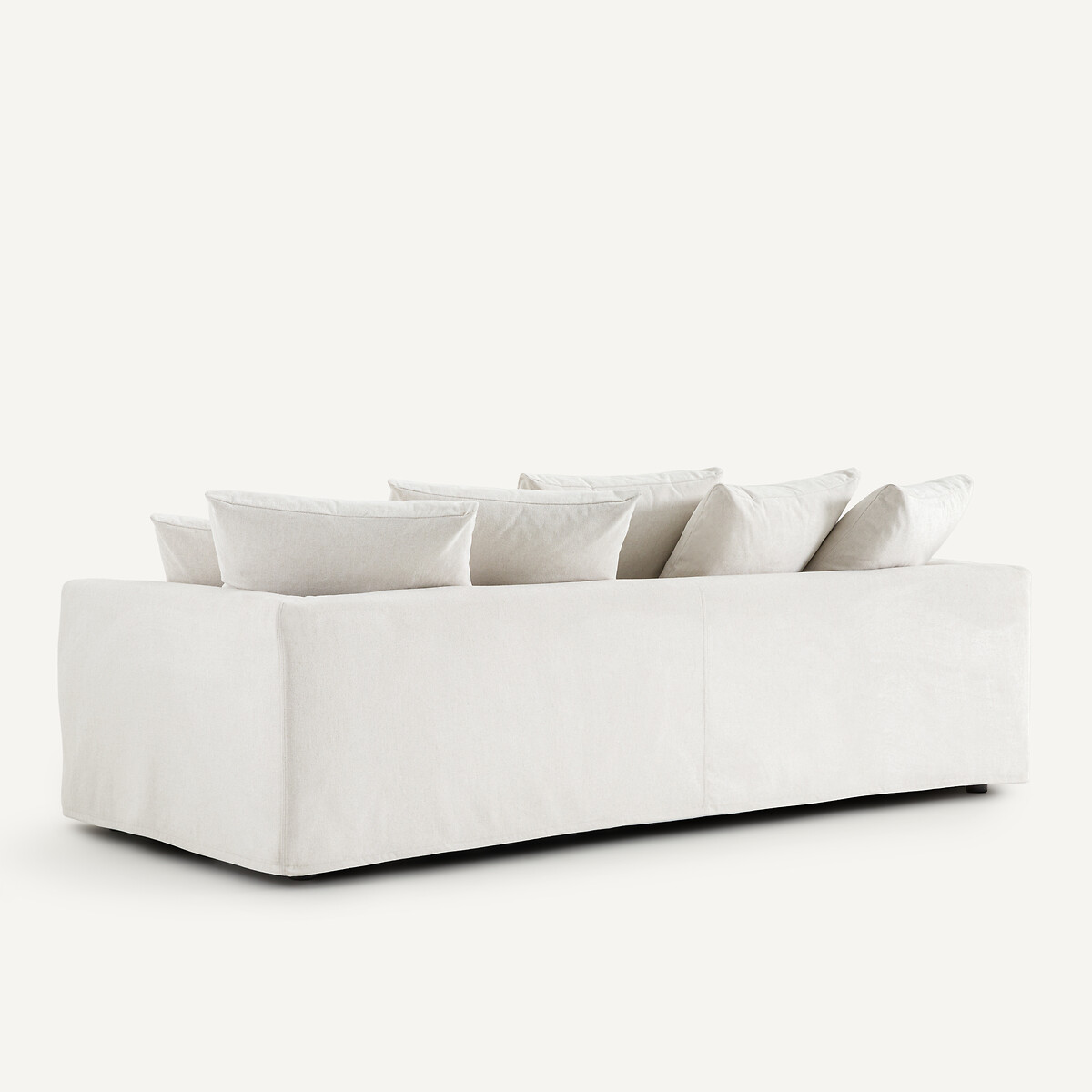Canapé toile chinée, Otavia ivoire, AM.PM