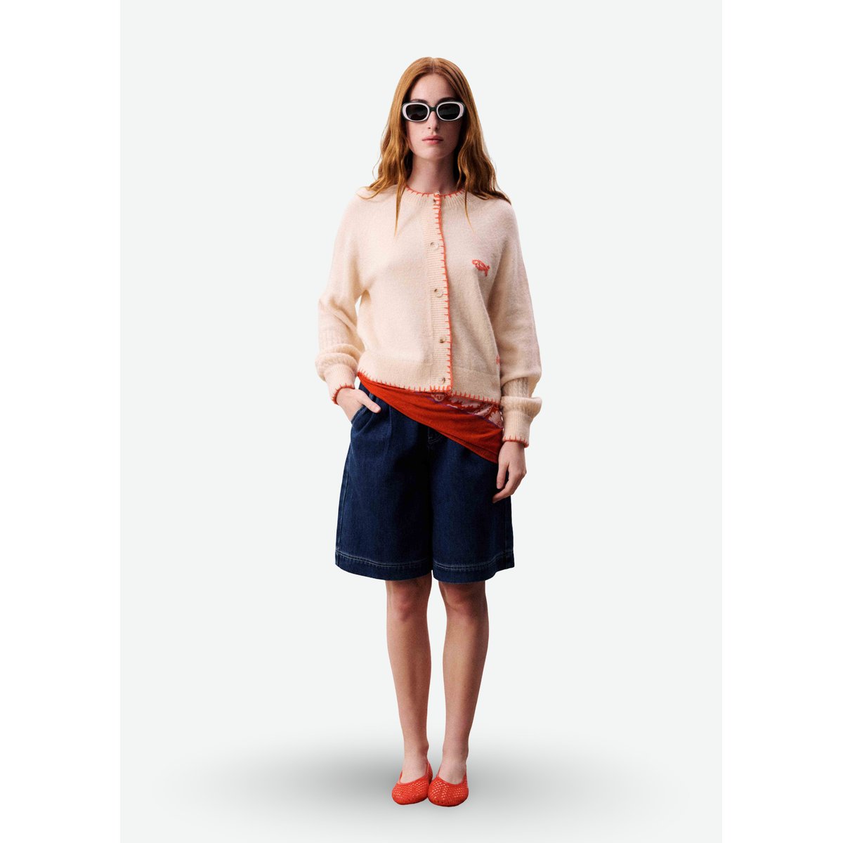 Foulard SAVICA rouge, FRNCH