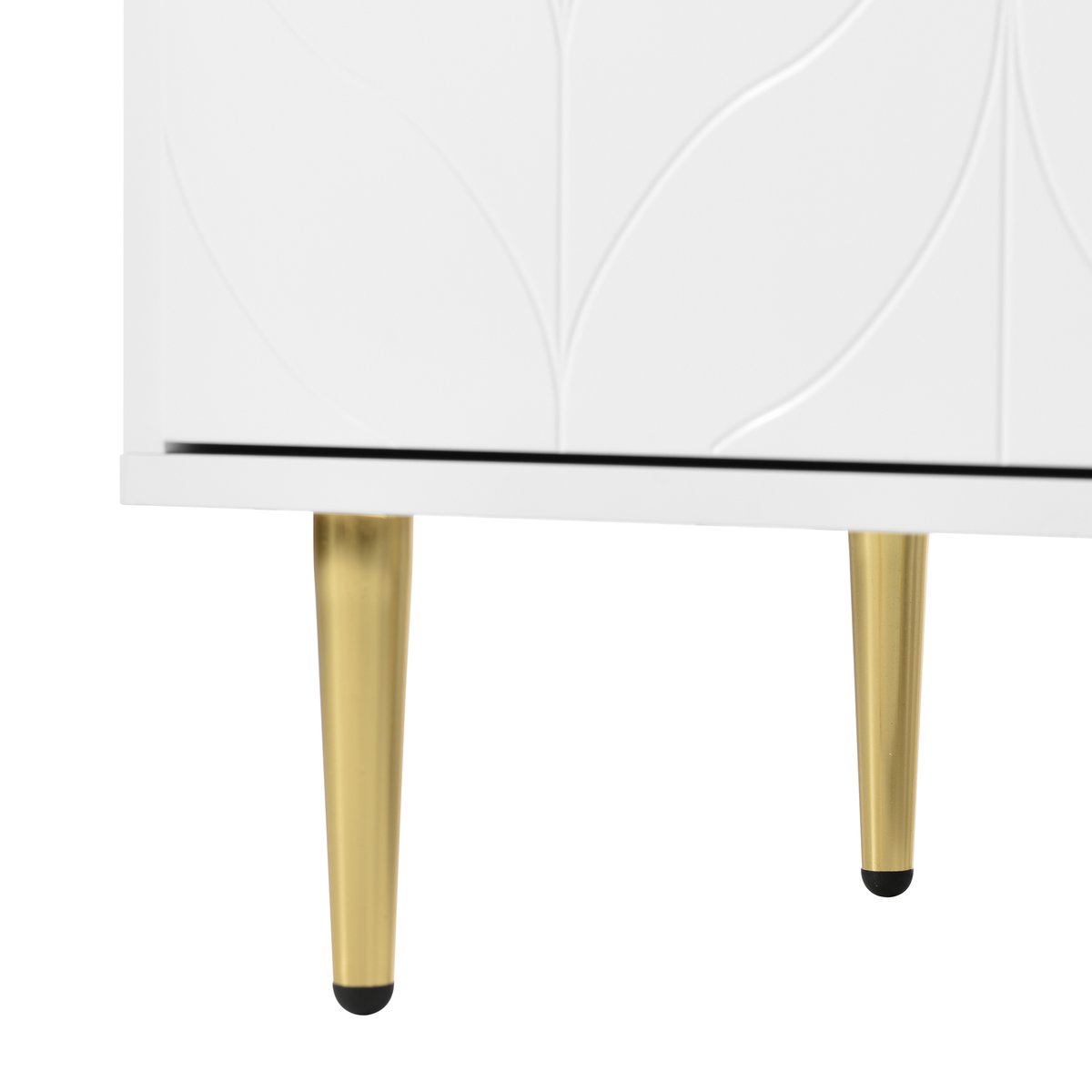 Armoire de rangement avec 3 portes style moderne, BABEDE blanc, MEUBLES COSY