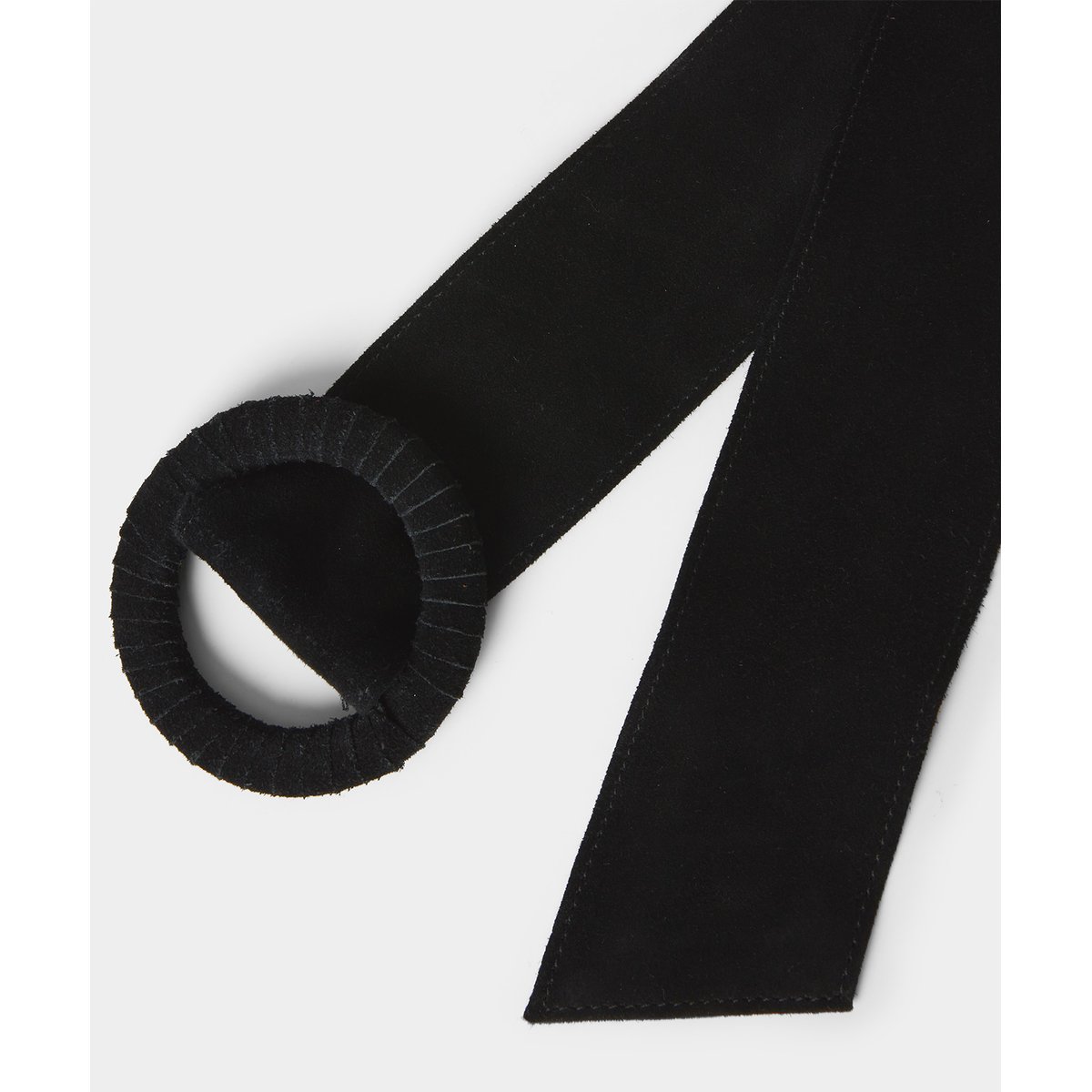 Ceinture Daim Rétro Point Glissé noir, JOE BROWNS
