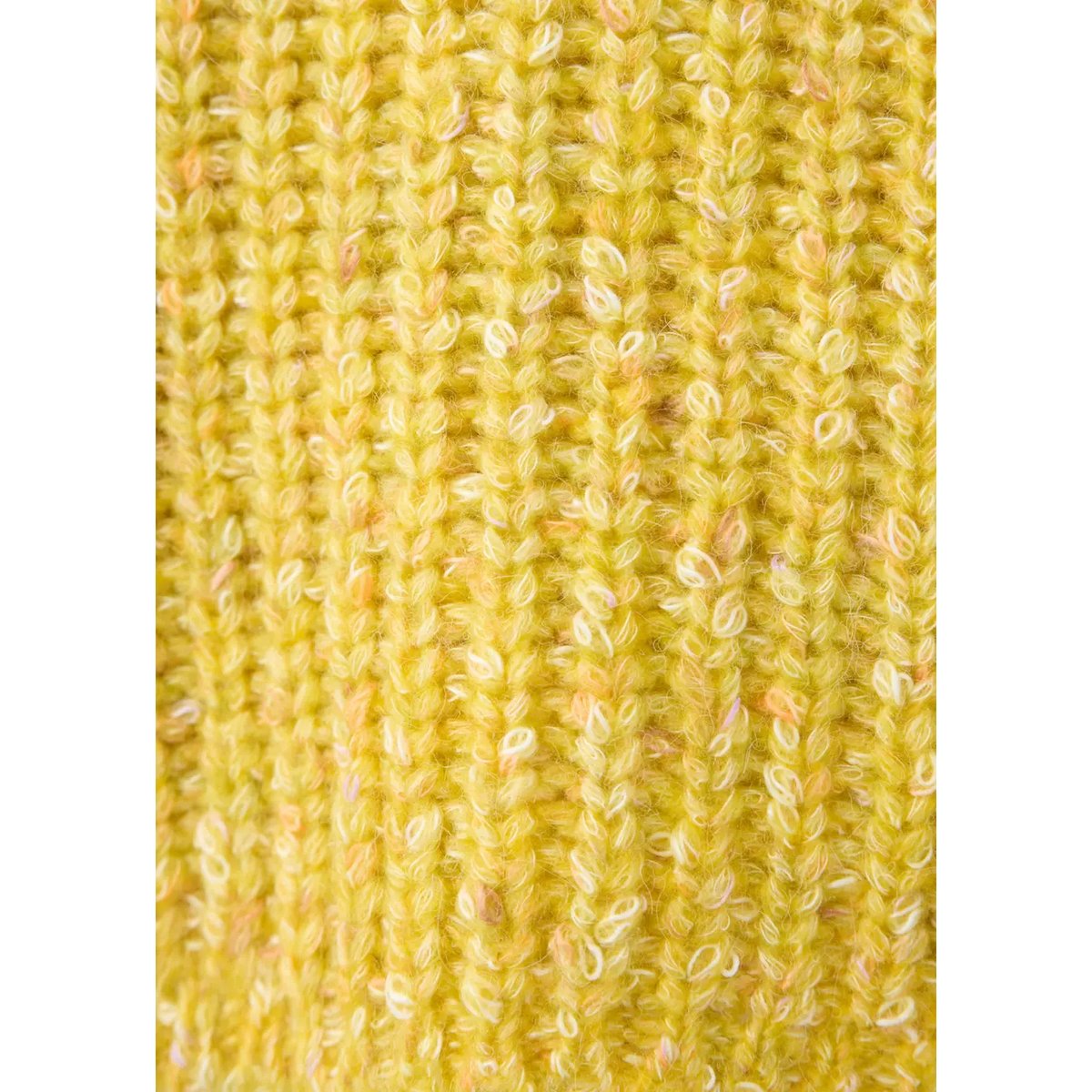 Pull côtelé jaspé citron vert, MANGO KIDS