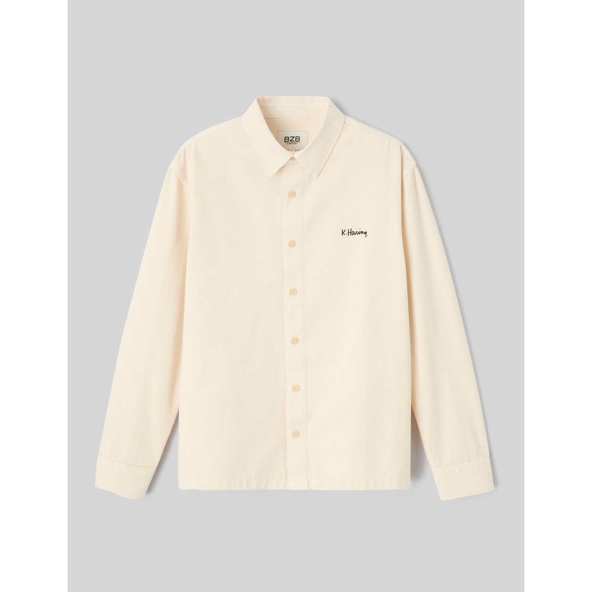 Chemise licence keith haring naturel, BZB