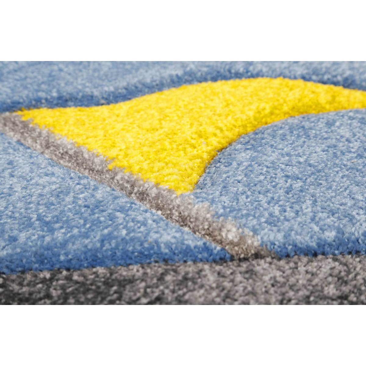 Tapis motif cabine de plage ,  Sea Castle bleu, ESPRIT