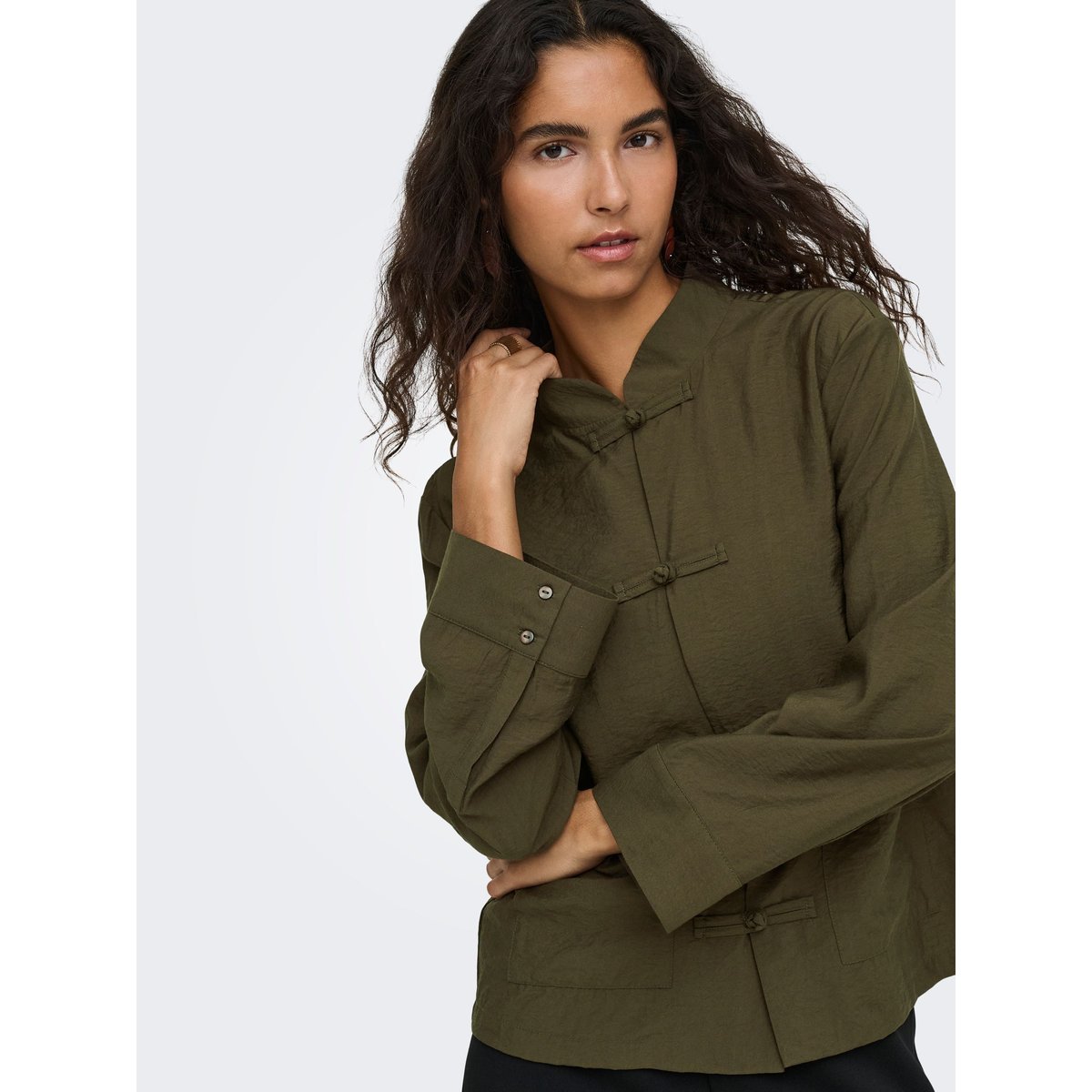 Chemise marron - slate black, JDY