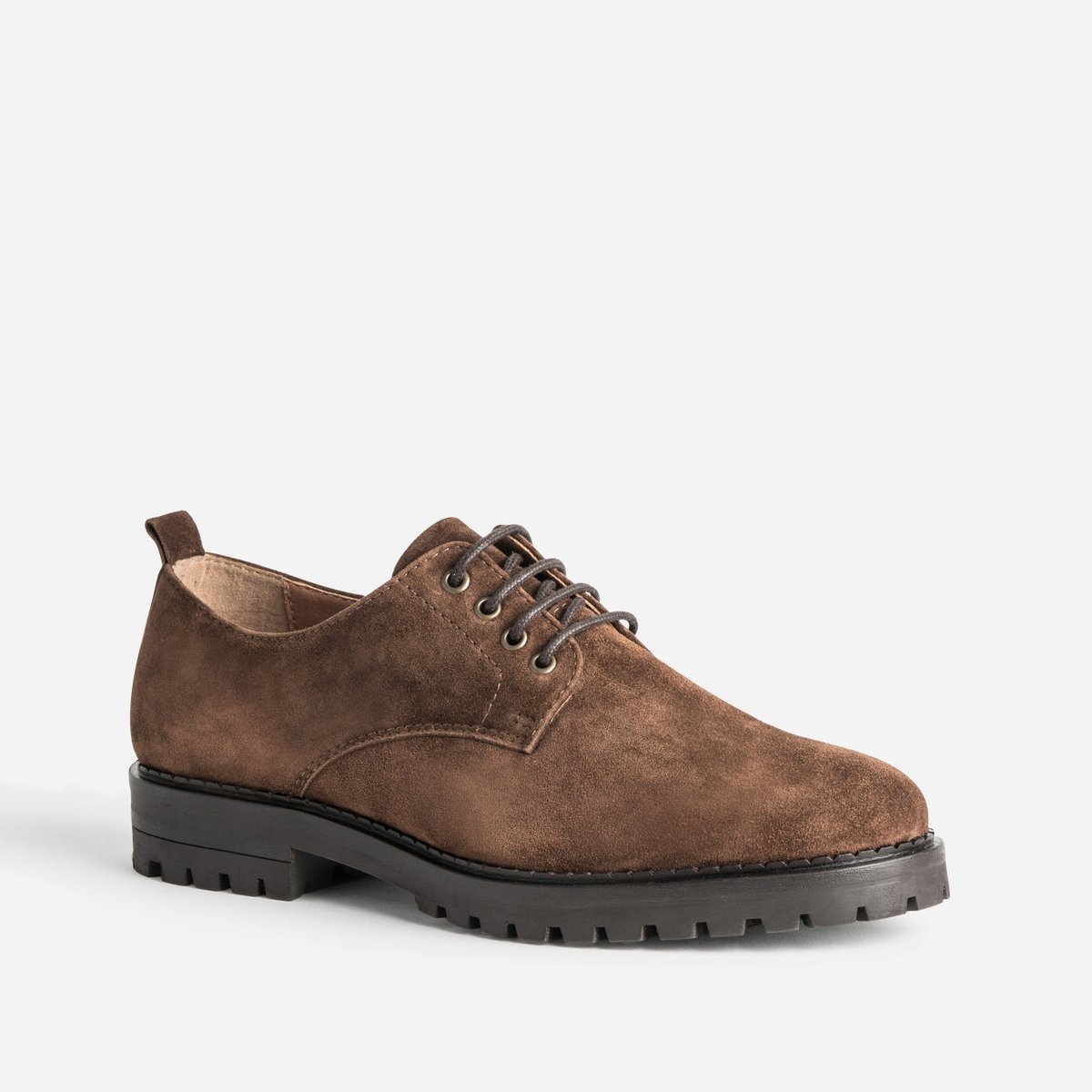 Derby en cuir FREDERICO marron, ERAM
