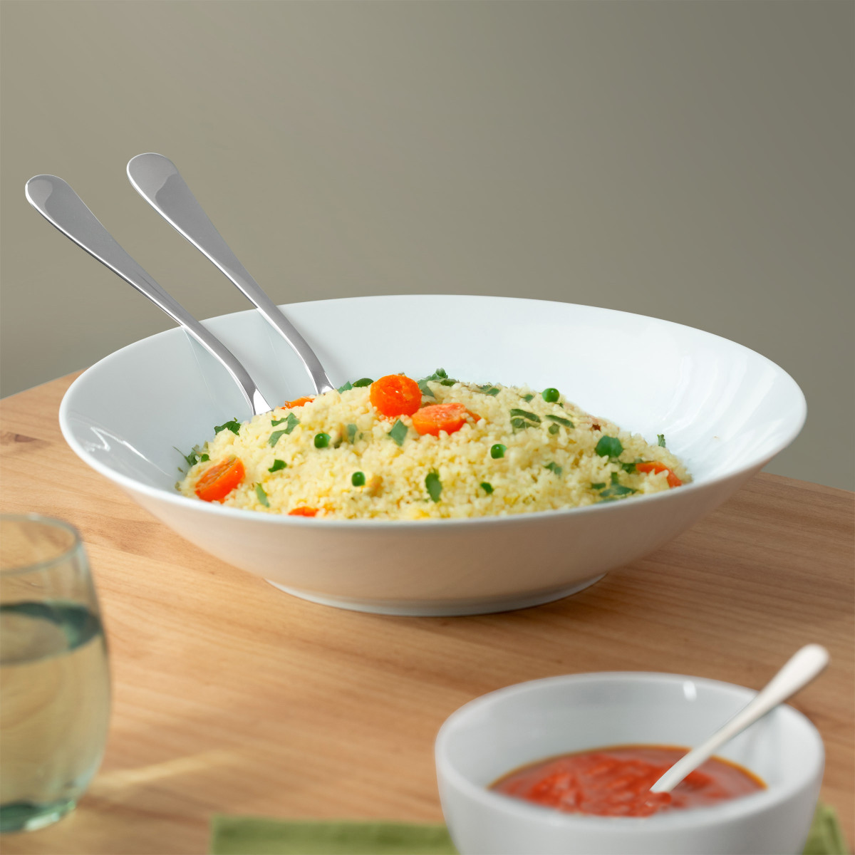 Plat rond creux 31 cm - CÔME blanc, MEDARD DE NOBLAT