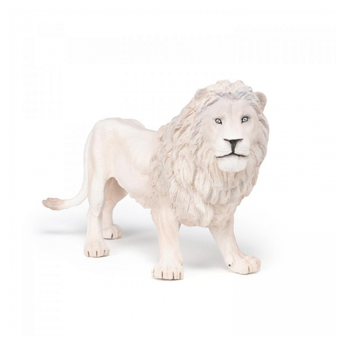 Figurine Grand Lion Blanc blanc, PAPO