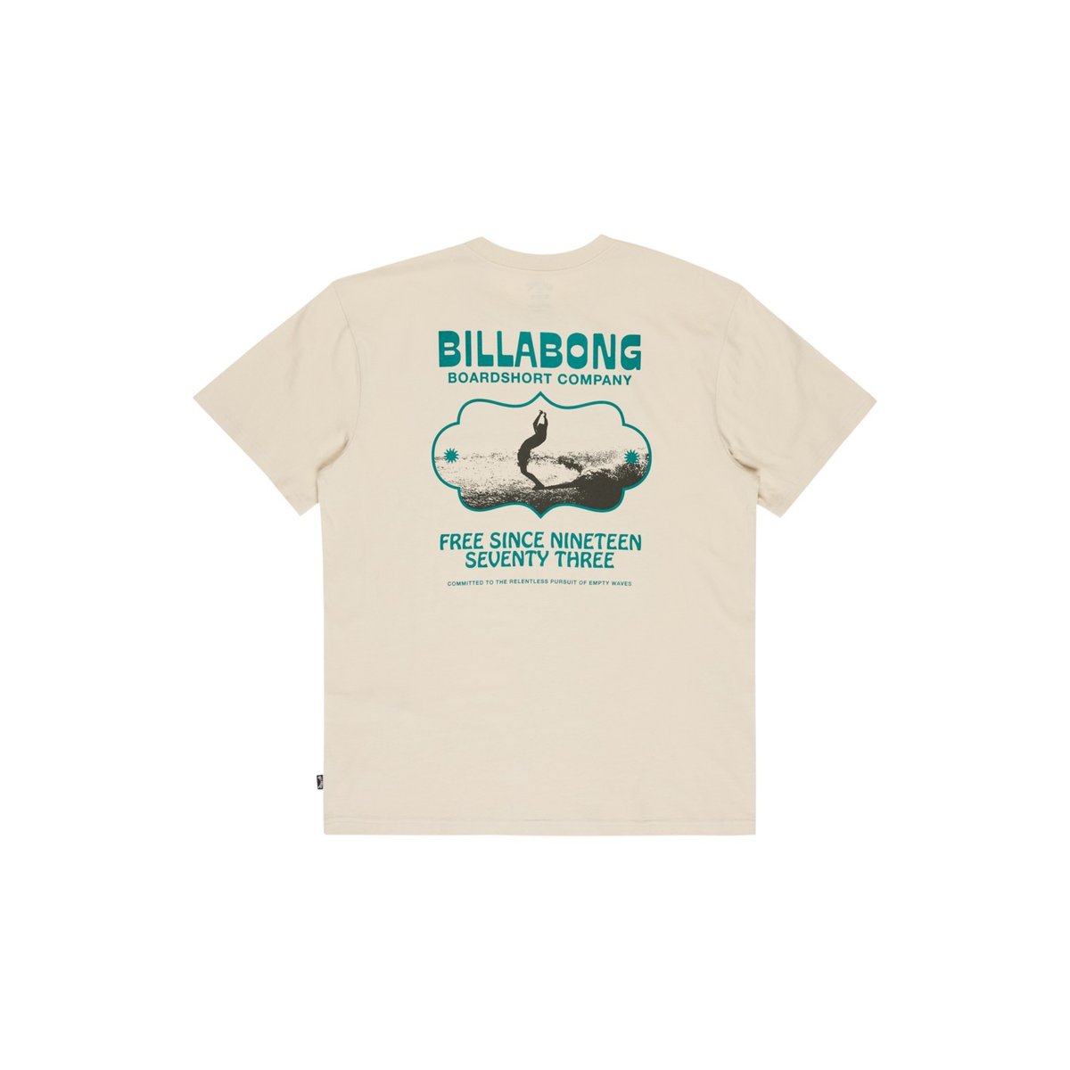 T shirt manches courtes GLANCE beige oatmeal, BILLABONG