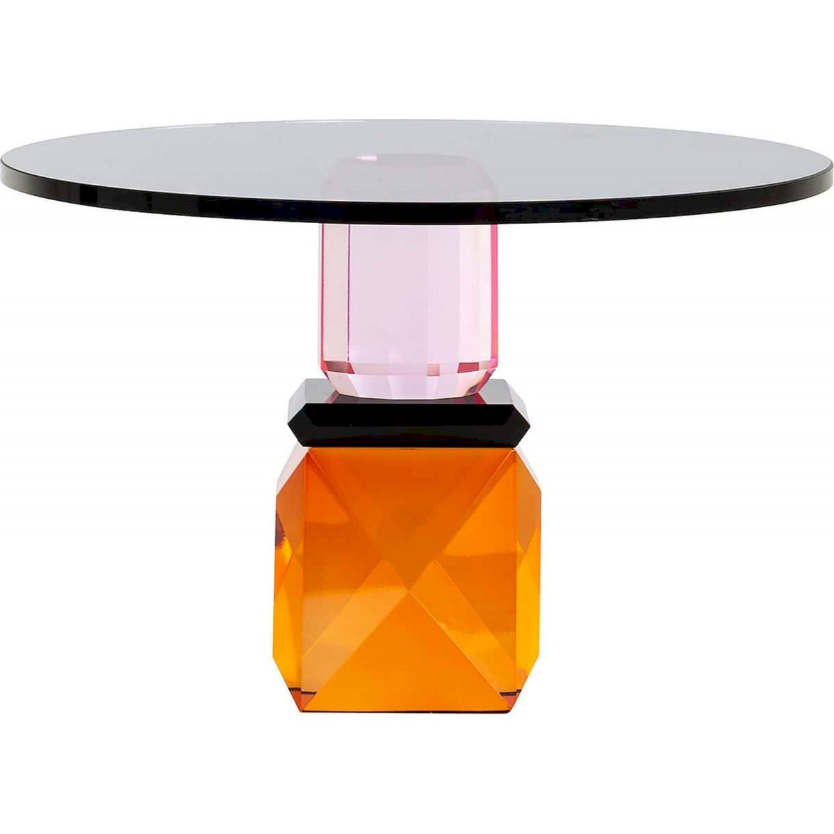 Plateau à gâteau en cristal Richmond Decoration orange vif, RECOLLECTION