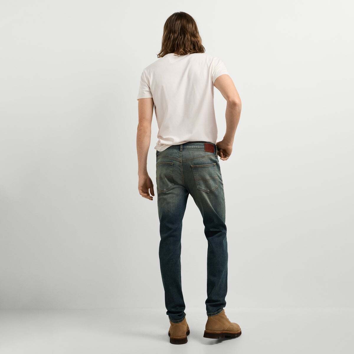 Stanley - Jean Coupe Tapered, Taille Normale dark green cast vintage powerf, PEPE JEANS