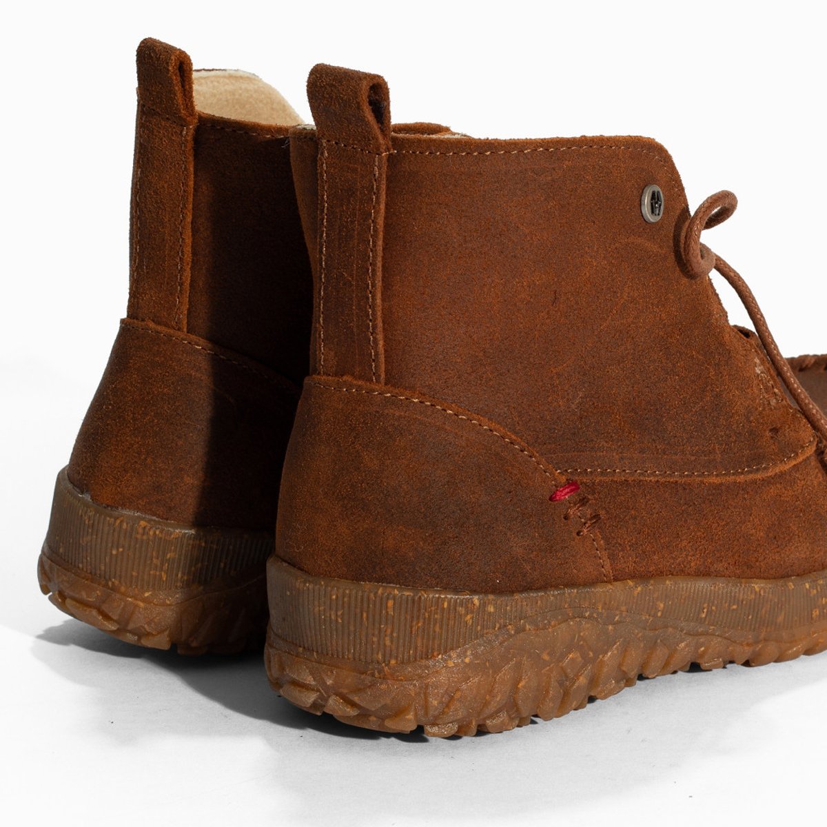Bottes en cuir Tealey marron, MINNETONKA