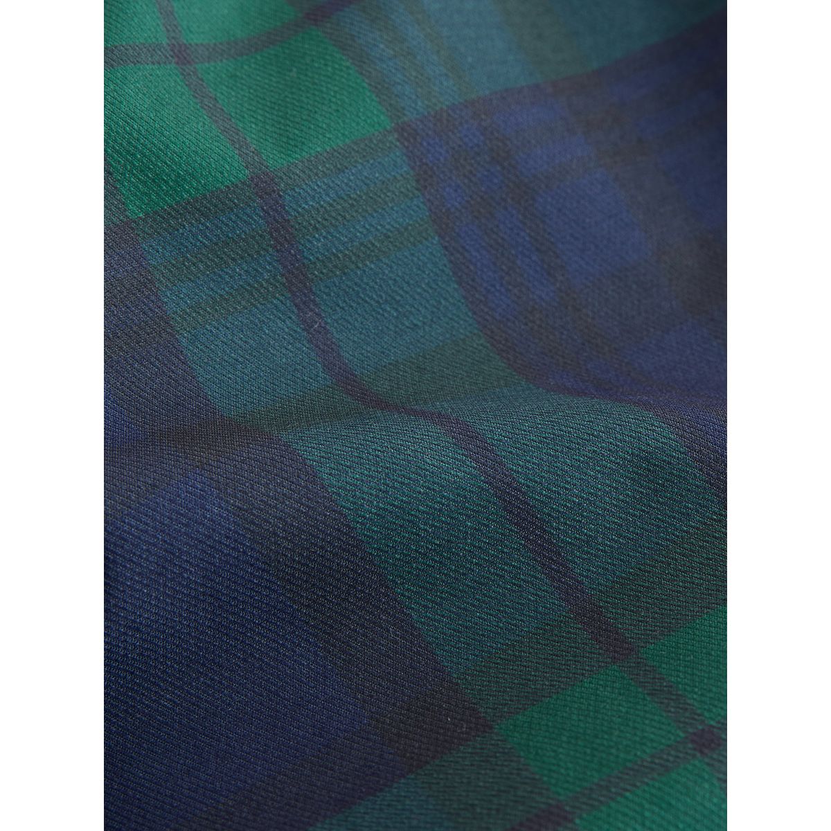 Barn jacket imperméable carreaux bleu marine/vert, NEXT