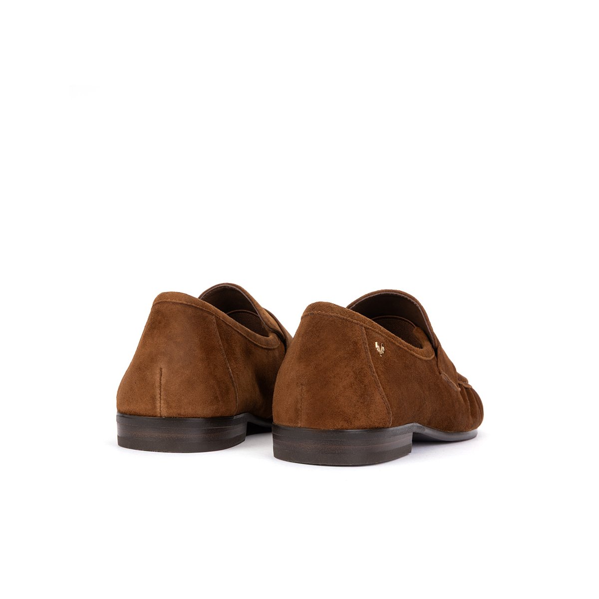 Mocassins cuir Baracchini tabaco, MARTINELLI