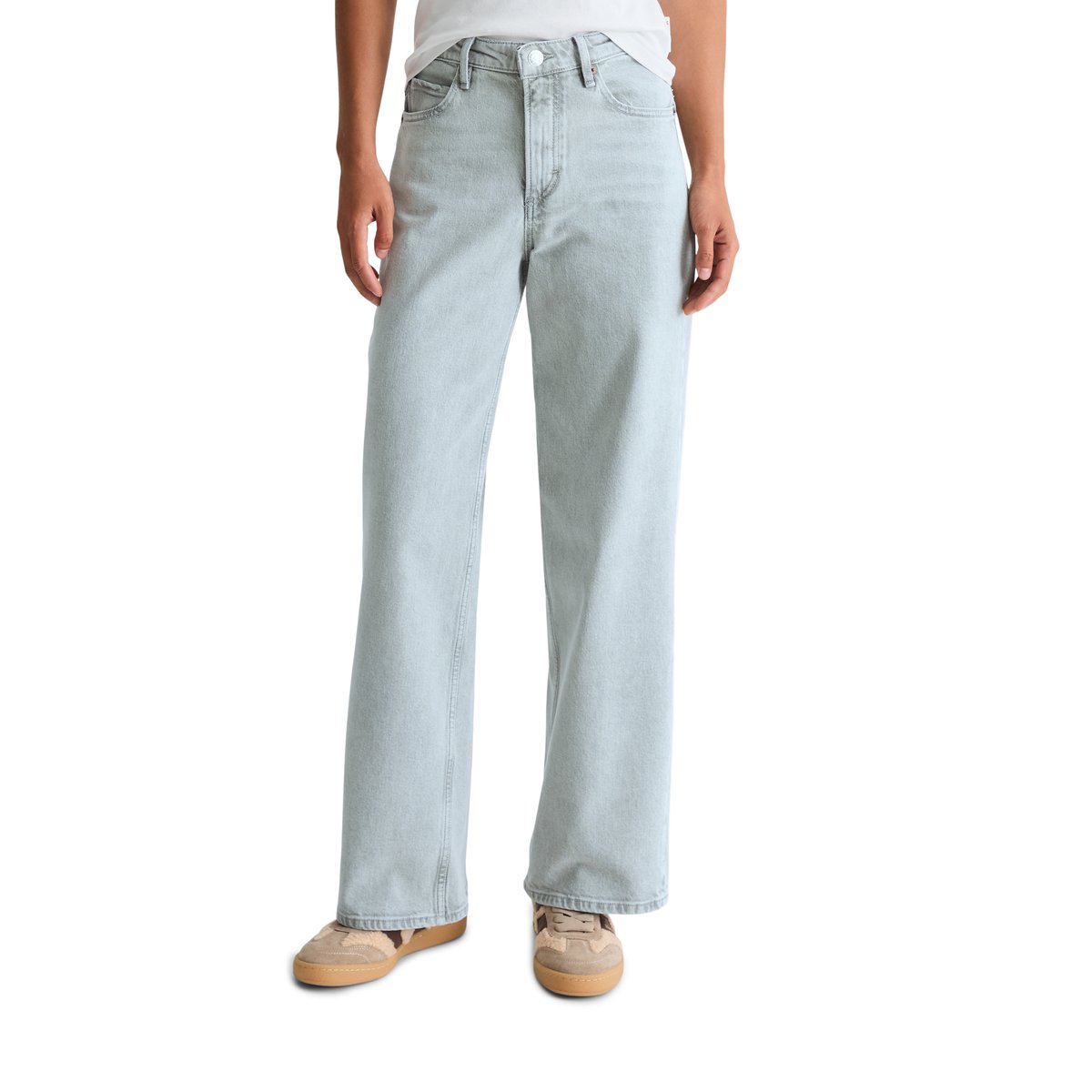 Jeans modèle Tolva large en CIRCULOSE bleu clair, MARC O'POLO