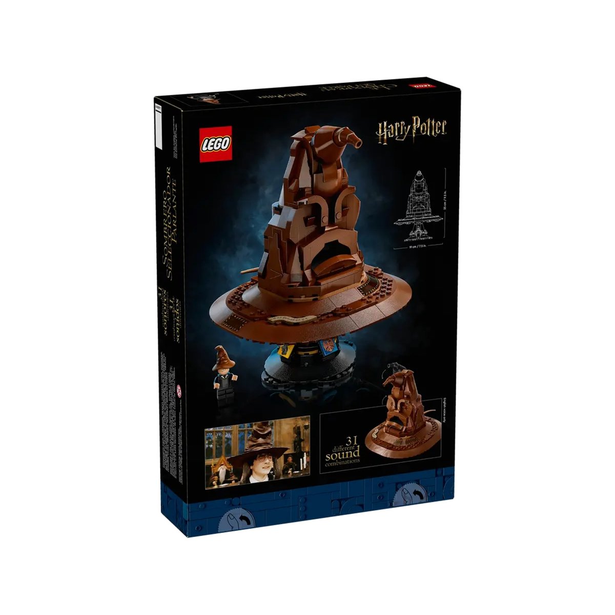 LEGO Harry Potter - Choixpeau Magique Parlant - Set de Construction 76429 multicolore, LEGO