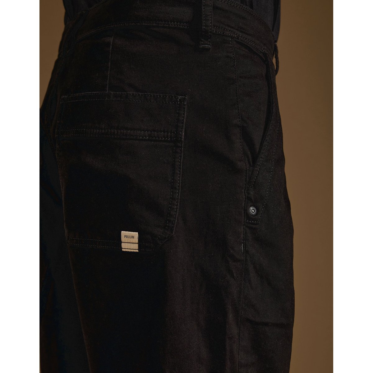 PANTALON LOOSE DARK noir, PULLIN