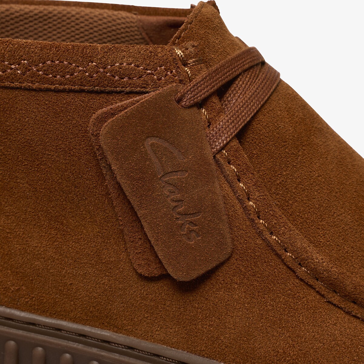 Torhill Hi suede ankle boots cinnamon, CLARKS