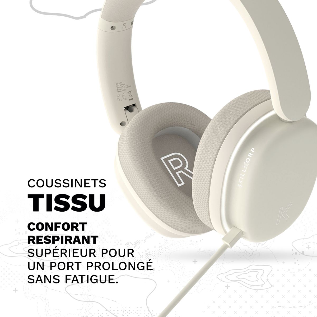 Casque gamer H15 Progress couleur unique, SKILLKORP