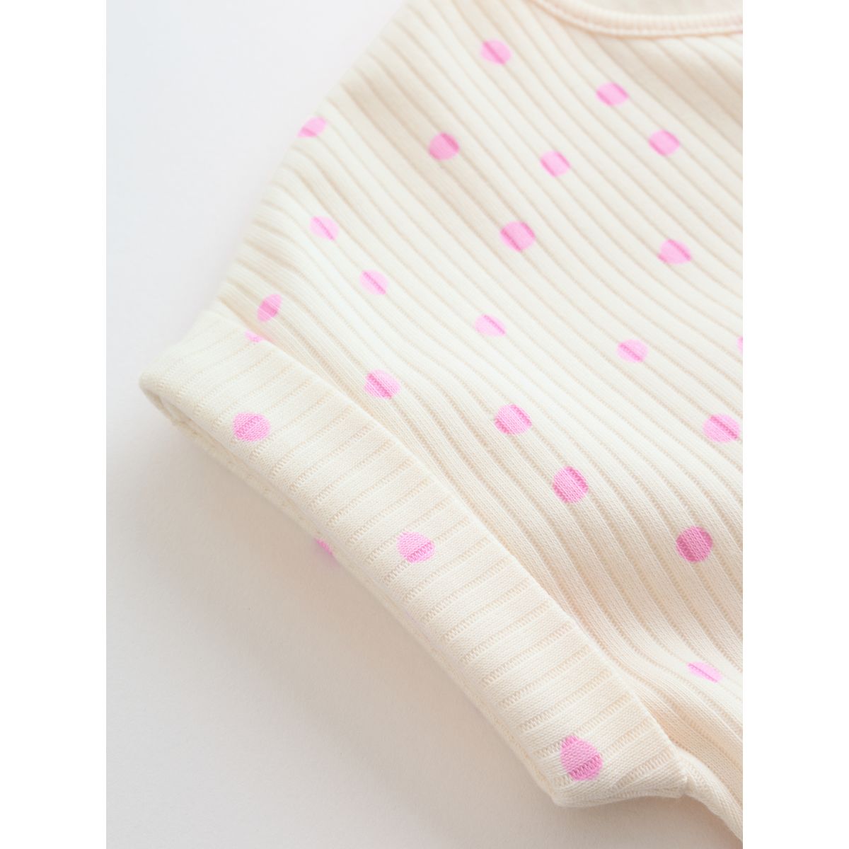 Barboteuses en jersey, lot de 4 cœur rose ton sur ton, NEXT