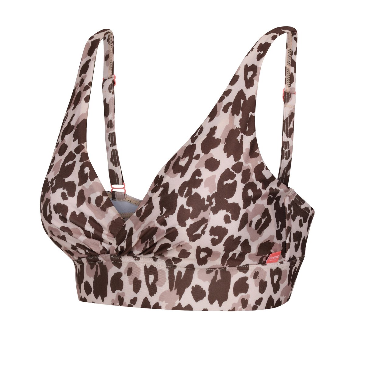 Haut de maillot de bain PALOMA marron / beige, REGATTA