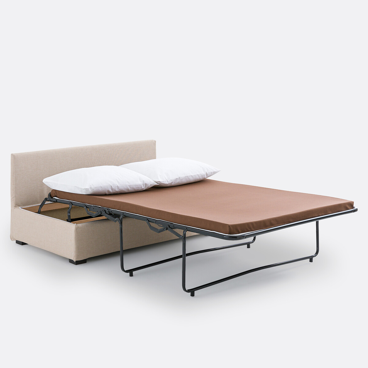 Banquette convertible Robin, chiné naturel, SO'HOME