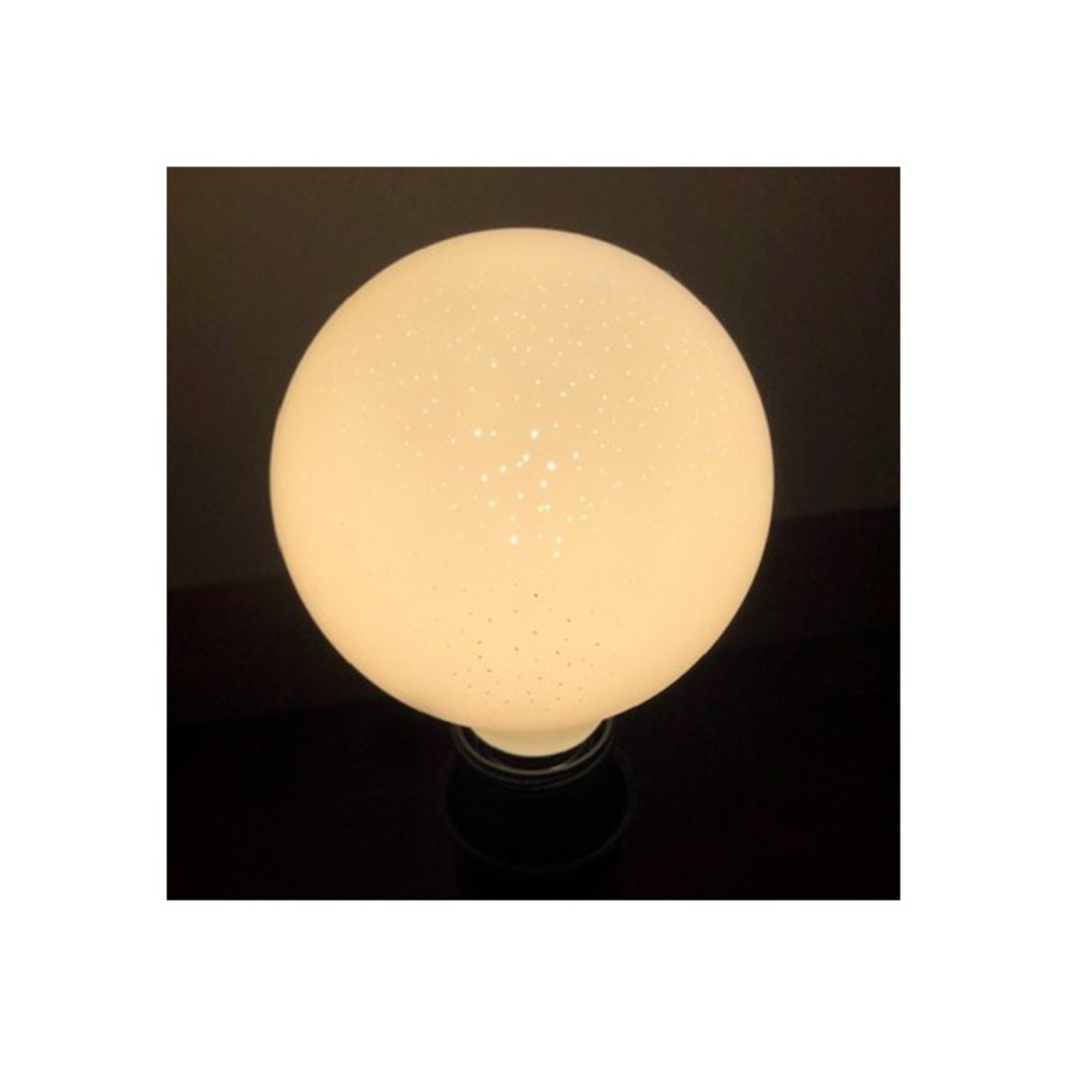 Ampoule Led E27 Galaxie 6W Blanc froid D9.5 Cm blanc, MILLUMINE