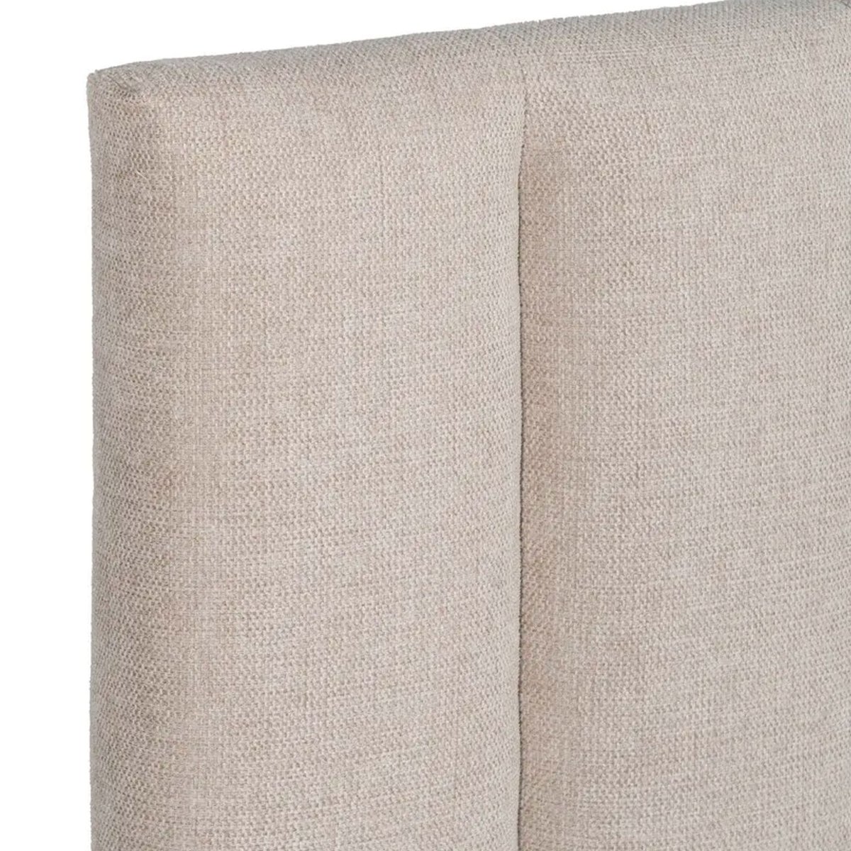 Tête de lit classique tissu beige 160x8x100cm beige, WADIGA